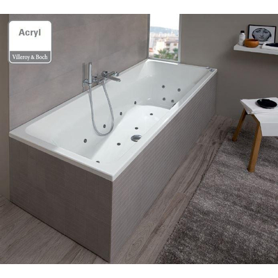 Villeroy & Boch combipool just 170x75cm 22jets acryl wit