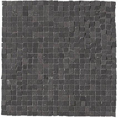 Fap Ceramiche Maku carrelage mural et de sol - 30x30cm - Aspect pierre naturelle - Mat foncé (anthracite)