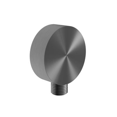 Hotbath Archie Sortie murale - adaptée au flexible de douche - gunmetal brossé PVD