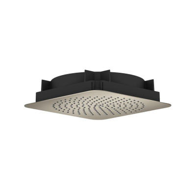 AXOR Citterio C douche de tête - 27x27cm - encastré au plafond - brushed nickel (inox)