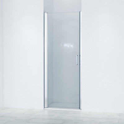 FugaFlow Efficiente Vetro Porte battante 80x200cm profil Chrome et verre de sécurité
