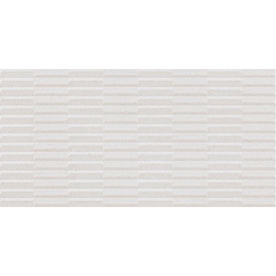 Ceralto Betonel Raw Bande décorative - 30x60cm - 8.0mm - White