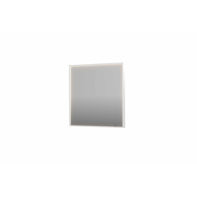 INK SP19 spiegel – rechthoek – 80x80 cm – directe LED rondom – Wit mat