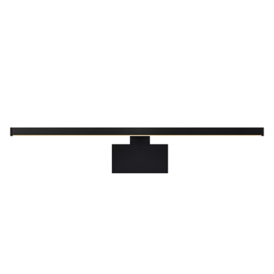 Nordlux Marlee éclairage de miroir 50x3.8x13.6cm IP44 Incl. 9.5W LED 3000K F noir