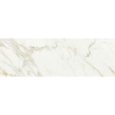 ÉCHANTILLON Ceralto Merano Luxe Carreau mural 40x120cm 6mm pâte blanche Calacatta