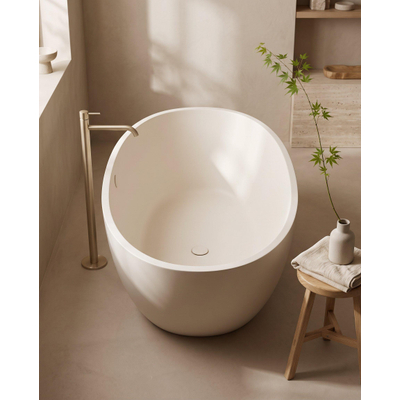 Saniclass Torino Bad - 170x90x50cm - solid surface - off-white