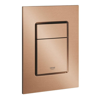 Grohe Skate Cosmopolitan Bedieningsplaat - S-Size - 2-knops - brushed warm sunset (koper)