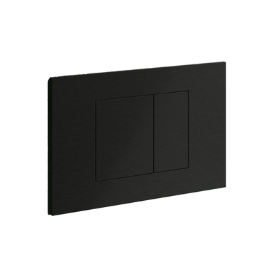 Hotbath GAL Panneau de commande - pour Geberit UP320/720/TECE Box 8 - Noir mat PVD
