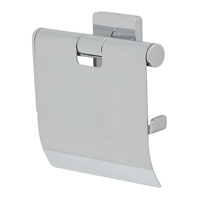 Tiger Dock Porte-rouleau de papier toilette - avec couvercle - chrome