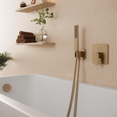 Hansgrohe Talis E inbouw badmengkraan iBox Universal 2 Brushed Bronze