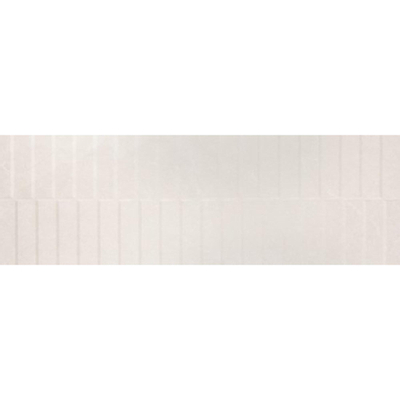 Jos. Storm bande décorative 40x120cm 10.8mm rectifiée blanc mat