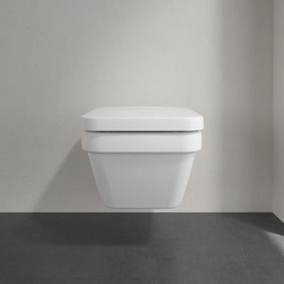 Villeroy & Boch Architectura Omnia Architectura wandcloset - diepspoel DirectFlush hoekig - 37x53cm - White Alpine (glans wit)