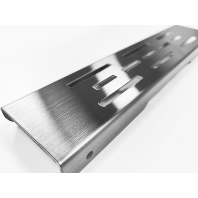 Fortifura Galeria Douchegootrooster - 110cm - Geborsteld Gunmetal PVD