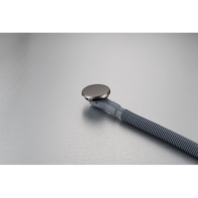 Fortifura Calvi badafvoercombinatie - met klikwaste - PVD - geborsteld gunmetal (antraciet)