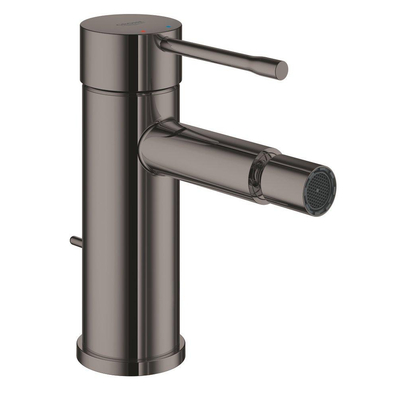 Grohe Essence 1-gats Bidetkraan - S-Size - met waste - hard graphite (antraciet)