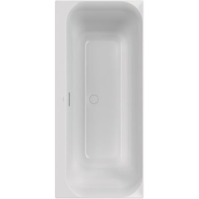 Villeroy & Boch Loop & Friends kunststof duobad acryl rechthoekig square - 170x75x47cm - glans wit