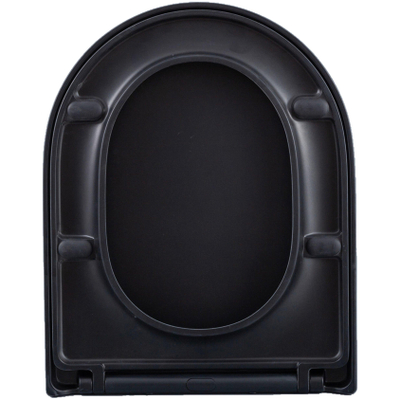 QeramiQ Dely Zitting - softclose - quickrelease - 35mm - mat zwart OUTLETSTORE