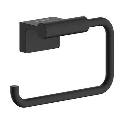 Hansgrohe AddStoris S closetrolhouder zonder klep mat zwart