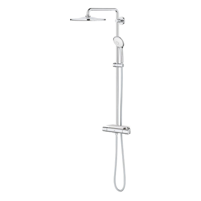 Grohe Euphoria System 310 ensemble de douche pluie apparent – thermostatique – douche de tête Ø 31 cm – douchette 3 jets – chrome