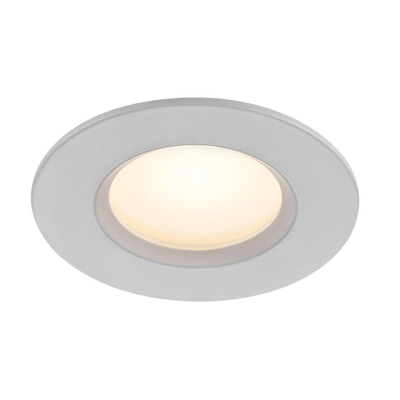 Spot encastré Nordlux Tiaki - 8.5x4.5cm - IP44 - LED - Métal Blanc