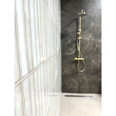 La Platera Cerámica Raku Carrelage mural en céramique - 35x35cm - 9.2mm - Beige