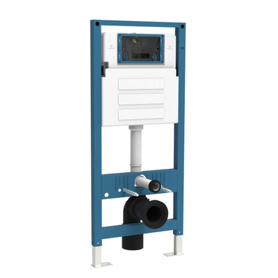 QeramiQ Flush inbouwreservoir met frame - frontbediening - dual flush OUTLETSTORE