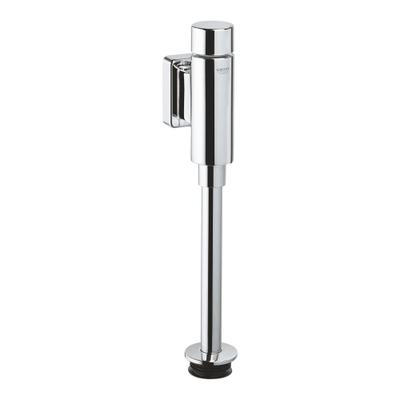 GROHE Rondo robinet de chasse pour urinoir 1/2 avec robinet d'arrêt, tuyau de chasse et raccord chrome