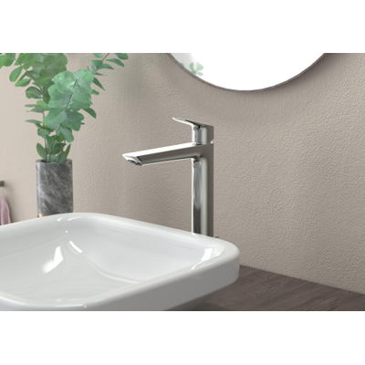 Hansgrohe Logis Wastafelkraan - 172 zonder plug - hoogglans chroom