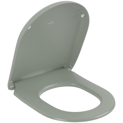 Villeroy & Boch Antao Abattant WC - avec fonction de fermeture automatique (SoftClosing) - avec abattant amovible (QuickRelease) - Morning Green
