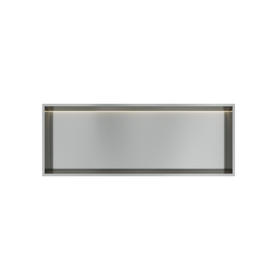 Hotbath &MORE Inbouwbox of inbouwnis - 30x80x10 - met LED - IP44 - RVS 316