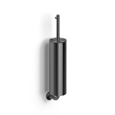 Clou Kaldur ensemble porte-balai de toilette gunmetal brossé PVD