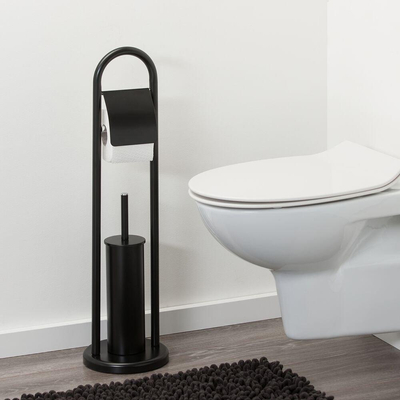 Sealskin Acero Toiletbutler Metaal Zwart