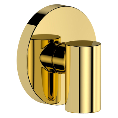 Hansgrohe FixFit Fine wandaansluitbocht - polished gold optic (goud)