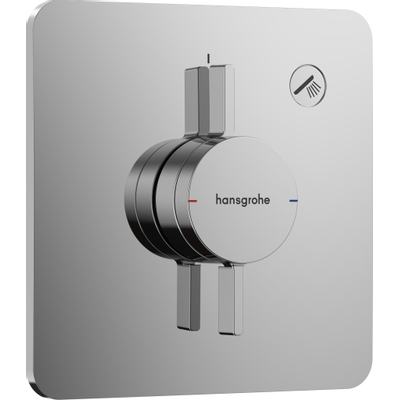 Hansgrohe DuoTurn Q Inbouw mengkraan - voor 1 functie - hoogglans chroom