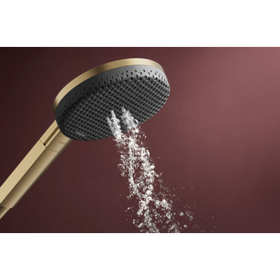 Hansgrohe Raindance alive Sel.S - 125 - 3jet - ecosmart - doucheset - 65cm - geborsteld brons (brons)