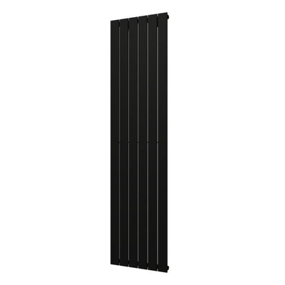 Plieger Cavallino Retto radiateur design vertical simple raccordement central 1800x450mm 910W noir mat