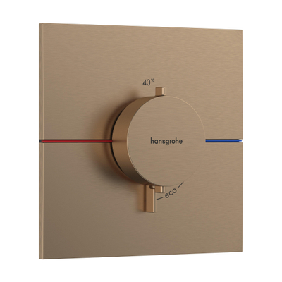 Hansgrohe ShowerSelect Comfort E Douchemengkraan inbouw voor 3 functies brushed bronze