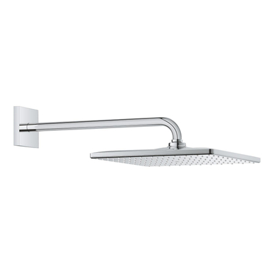 GROHE Rainshower Mono 310 Cube Hoofddouche - 31x31cm - 1 straalsoort - wandarm 42.2cm - chroom