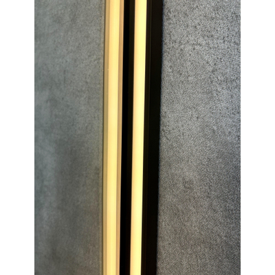 HR Meubles de salle de bain Ghost Rectangle miroir 140x70cm à intensité variable LED avec chauffage