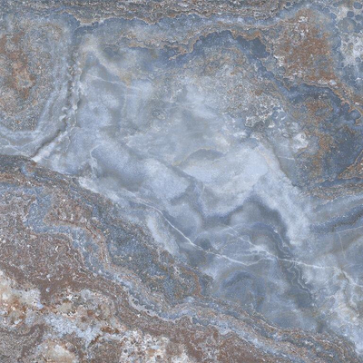 SAMPLE Cifre Cerámica Jewel Blue pulido - rectifié - Carrelage sol et mural - aspect marbre brillant bleu