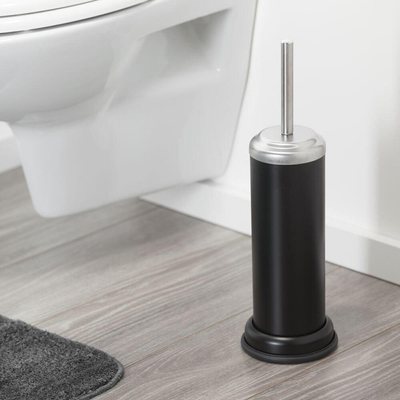 Sealskin Acero Toiletborstel met houder vrijstaand Zwart