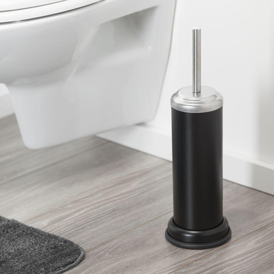 Sealskin Acero Toiletborstel met houder RVS Zwart