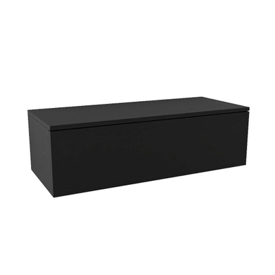 MONDIAZ ALAN MODULE Meuble sous-lavabo - 100x45x30cm - 1 tiroir - push to open - MDF - Urban mat