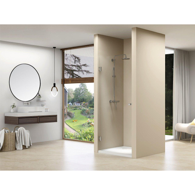 Van Rijn Products ST01 Los Glas Nisdeur - 70x200cm - helder Clearglas - dikte 8mm