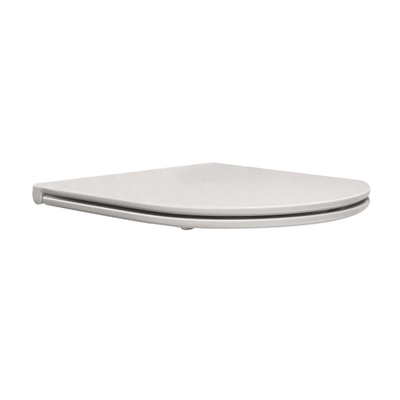Wiesbaden Shade Slim toiletzitting met deksel met quickrelease en softclose wit TWEEDEKANS