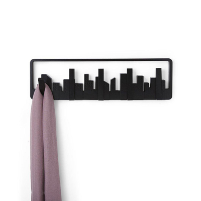 Umbra Skyline patère 50x15x3cm Plastique Noir