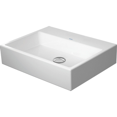 Duravit Vero Air Lavabo - 60x47cm - sans trou de robinet - sans trop-plein - WonderGliss - blanc