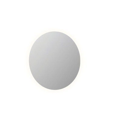 INK SP13 miroir – rond Ø 100 cm – LED indirecte tout autour – aluminium argent
