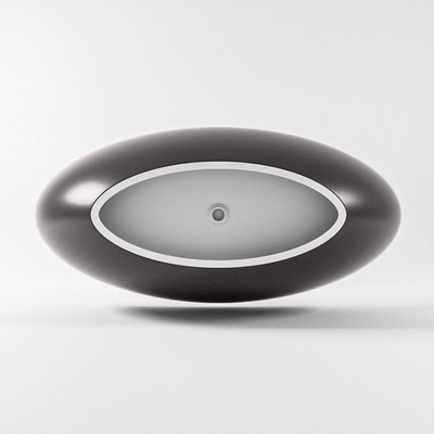 MONDIAZ FLOAT baignoire autoportante 170x80cm couleur Dark grey