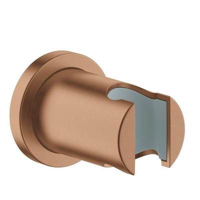 Grohe Rainshower Smartactive ensemble de douche avec douche de tête au plafond - flexible de douche - support mural - douchette à main - boîtier encastrable Warm sunset brossé (cuivre)